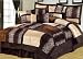 51gSN5LxgUL. SL75  Regal Collection 300 Thread Count Leopard Print King Duvet Set