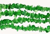 36 inch Endless Chip Necklace (approx. 8mm) - Quartz Dyed Green