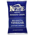 Kettle Chips, Sea Salt & Vinegar, 2-Ounce Bags (Pack of 24)
