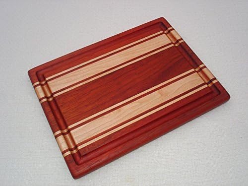 Cabin Series Medium Cutting Board - Padauk & Maple