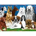 Melissa & Doug 0200 pc Fetching Friends Cardboard Jigsaw