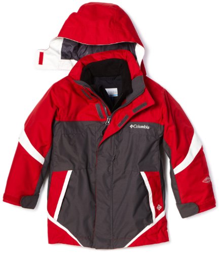 Columbia Boys 2-7 Bugaboo Parka, Grill, 4/5