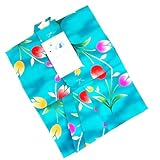 【着物問屋】 女の子ゆかたNo.194【チューリップ・緑】1~2才用(90cm)