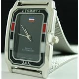 NEW TOMY USA Mens Mesh Band WATCH by WI Collection