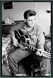 Poster encadr�(e): Elvis Presley - Love Me Tender (91 x 61cm)