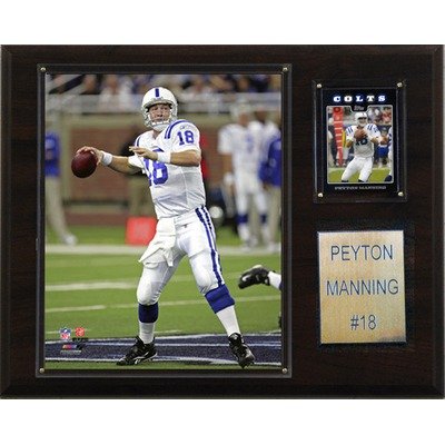 NFL Indianapolis Colts Peyton Manning Player Plaque