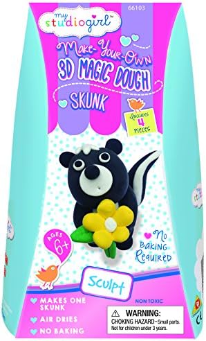 My Studio Girl 3D Magic Dough Skunk Building Kit