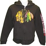 Womens Chicago Blackhawks Active Fleece Zip Up Jacket - 2XL