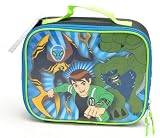 Cartoon Network Ben 10 Lunch Bag and One Thomas the Train Sticker Set