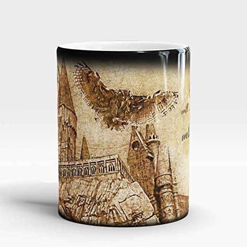 Hogwarts Castle, Harry Potter Heat Morphing Mug, Harry Potter Magic Mug, Color Changing,