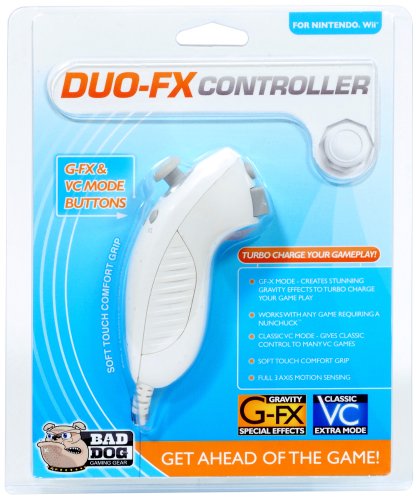 Childrens Toyshop  Video Games : Datel Direct Ltd Duo-FX Controller (WII)