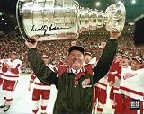 Scotty Bowman Autographed/Hand Signed Detroit Red Wings 8x10 Photo