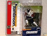 Ladanian Tomlinson San Diego Chargers White Jersey Variant Alternate Chase McFarlane NFL Series 10 Six Inch Action Figure