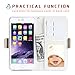 FYY Case for iPhone 6S Plus, [Top-Notch Series] Premium PU Leather Wallet Case with Photo Slot, Card Slots, Note Holder, Coin Pocket and Hand Strap for iPhone 6S Plus (5.5