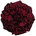 Sara Monica Hair Flower clip and brooch pin, Swirl Rose, Made in USA
