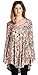Popana Short Sleeve Tunic Tops to Wear with Leggings Made in USA Short Sleeve Shirts for Women - Loose Fit Womens Summer Tops