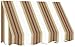 Awntech 6-Feet San Francisco Window/Entry Awning, 31-Inch Height by 24-Inch Diameter, White/Linen/Terra cotta
