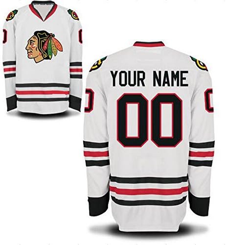 Men's Chicago Blackhawks Away White Jersey Stan Mikita #21-L