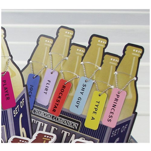 Claim Your Drink Bottle Tags (set of 6) - Set 2