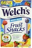 Welch's Fruit Snacks, Mixed, 66 count, 3.7 Pounds