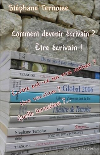 comment devenir ecrivain livre