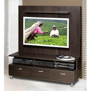 Eclipse Entertainment Center with Support Panel in Espresso,Nexera,QB1554