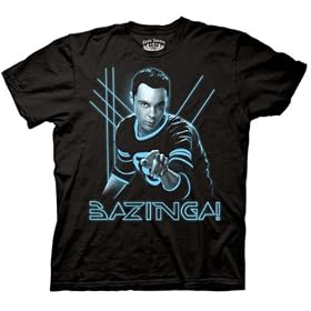 The Big Bang Theory Tron Sheldon Officially Licensed T-Shirt (Large L)