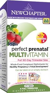 New Chapter Perfect Prenatal Multivitamin Trimester , 270 Tablets, Packaging May Vary