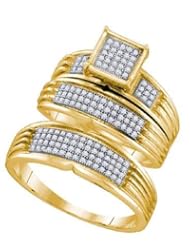 0.41CTW DIAMOND FASHION TRIO SET
