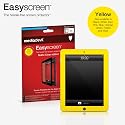 MediaDevil Easyscreen bubble free Screen Protector: YELLOW Matte Clear (Anti-Glare) edition - For Apple iPad 2 / 2nd Generation / the new iPad 3 / 3rd Generation (1 x Screen Protector) - YELLOW border colour