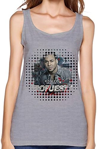 Kazzar Women's Romeo Santos Propuesta Indecente Album Sleeveless Tank Top L