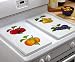 Set Of 2 Fruit Print Kitchen Stove Top Burner Covers By Collections Etc