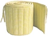 Tadpoles Basics Yellow Gingham Bumper
