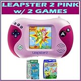 LeapFrog® Leapster® 2 with Leapfrog Spongebob Squarepants Saves The Day & Leapfrog Leapster Scholastic I Spy