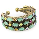 Sorrelli Wild Meadow Multi-Crystal Petal Band 