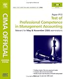 CIMA. Paper P10, Test of professional competence in management accounting
