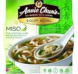 Annie Chun's Miso Soup Noodle Bowl, 5.4-Ounce Bowls (Pack of 6)
