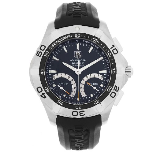 TAG Heuer Mens CAF7010.FT8011 Aquaracer Calibre S Regatta Chronograph Watch