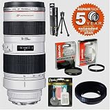 51gT95FOgOL. SL160  Canon Zoom Telephoto EF 70 200mm f/2.8L II IS USM Autofocus Lens & 3 Year Warranty & Filters & Accessory Kit Reviews