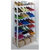 Freestanding Shoe Rack (Holds up to 21 Pairs)