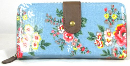 Floral Long Zip around Wallet