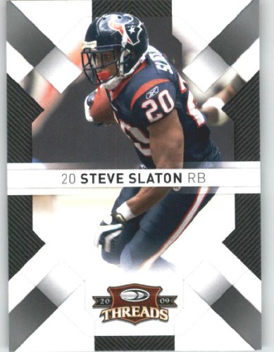 2009 Donruss Threads #40 Steve Slaton - Houston Texans (Football Cards)