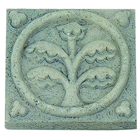 Atlas Homewares 3109-CMT 1-3/4-Inch Fountain Cement Frieze Knob, Cement