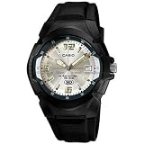 Casio Men's MW600F-7AV Resin Quartz Watch with Silver Dial