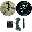 AGPtek® 55ft 100 LED Solar String Fairy Lights Multi Color Outdoor Garden Xmas (Can be overlapped/ Linkable) AGPtek® 55ft 100 LED Solar String Fairy Lights Multi Color Outdoor Garden Xmas (Can be overlapped/ Linkable)