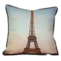 Eiffel Tower Decorative Pillow