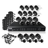 ZMODO DVR-DK61103-1TB 16 CH Security Surveillance DVR Outdoor Security Camera System 1TB