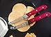 Cheese Knife Set - 2 Cheese Knives - Double Cheese Slicer - Twice the Cutting Power