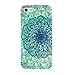 Landfox 2015 Fashion TPU Case Cover Back for Iphone5 5s 6 6 Plus (iPhone 6 4.7 Inch, Floral Pattern Flip Stand)