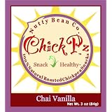 Nutty Bean Co. Chickpz Chai Vanilla, 3 Oz Bags (4 Pack)